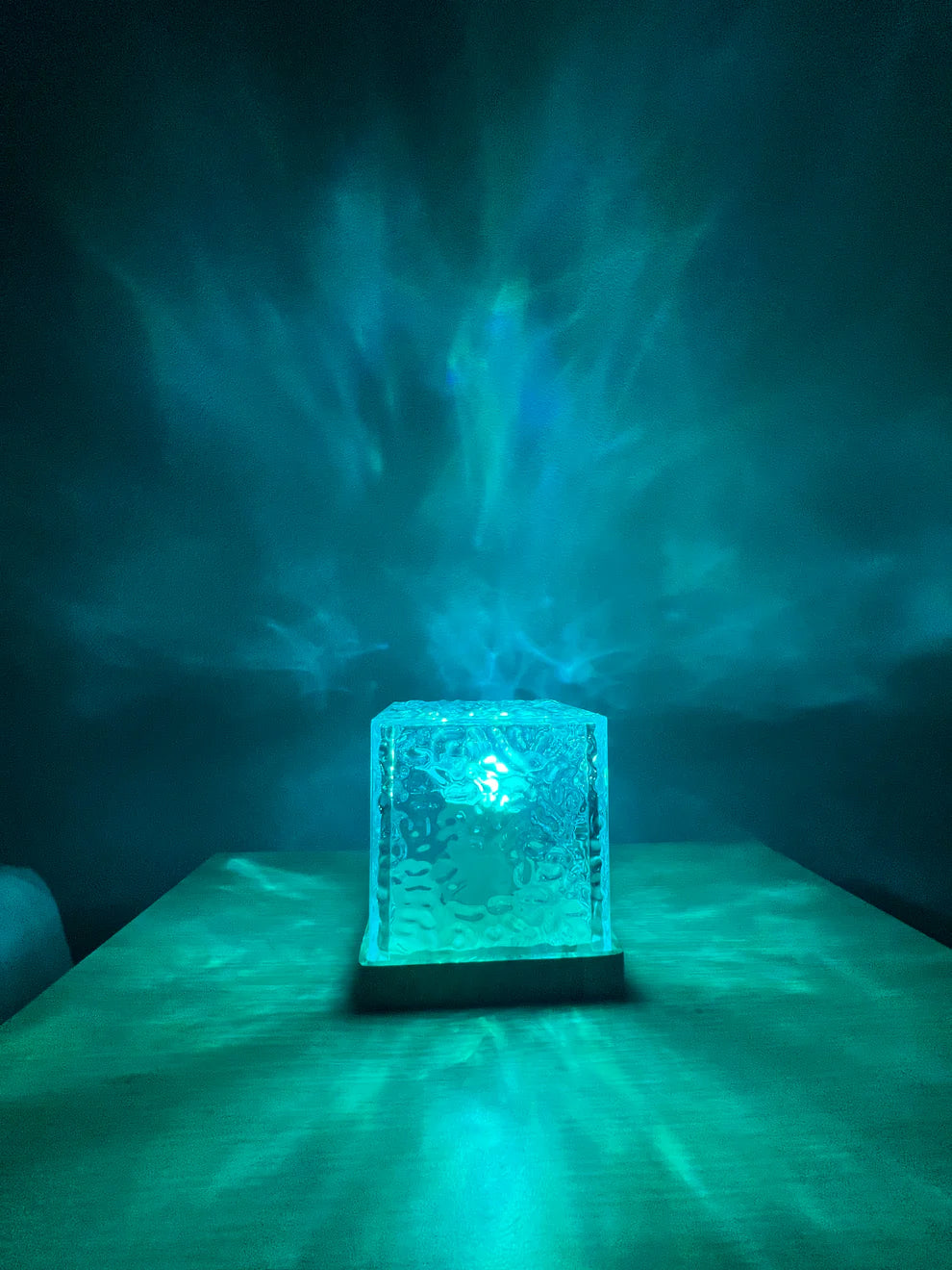 Ripple Wave Crystal Lamp