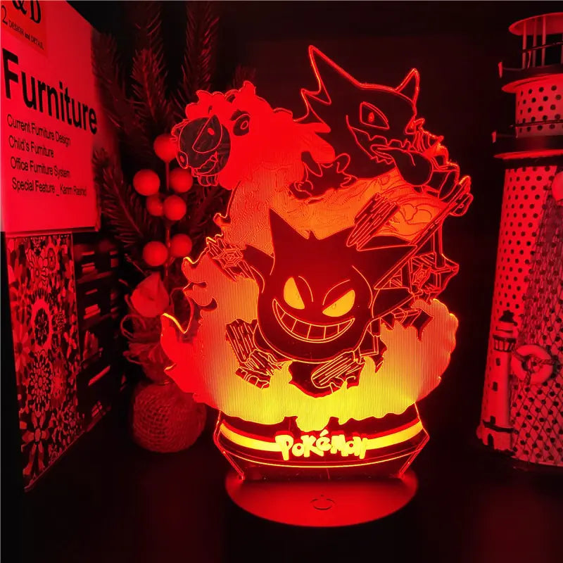 3D Poké Night Light dsgndrop