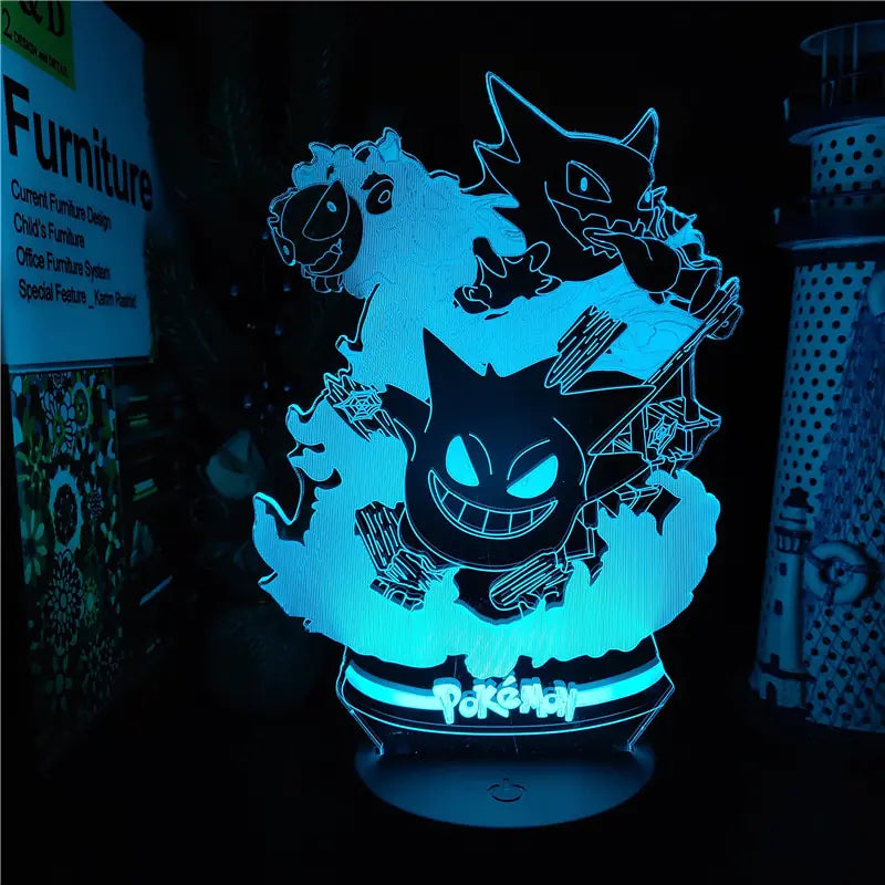 3D Poké Night Light dsgndrop